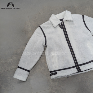 Chaquetas Varsity Sherpa de Alta Calidad, Nuevo Producto, Talla Adulto, Venta Especial, Servicio OEM con Logotipo Personalizado - Product Image 5