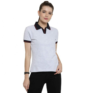 Camiseta Polo para Mujer, Estilo Americano, Ropa Deportiva de Algodón, Fabricante y Proveedor al por Mayor - Product Image 1