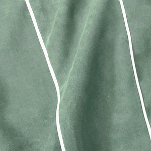 Men's Green Print Tracksuit Full Zip Jacket <b>Jogger</b> <b>Set</b> Casual Autumn Wear Breathable Cotton Regular Fit Side Pockets - Product Image 4