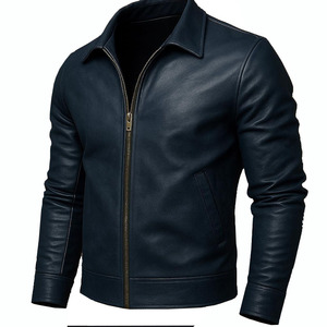 Veste en cuir pour homme, style unique et de bonne qualité, en cuir d'agneau véritable, style classique et design tendance, veste en cuir de qualité supérieure - Product Image 4