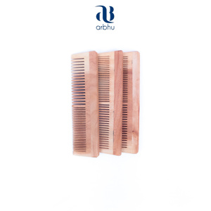 Peignes en bambou à dents fines, peignes de coiffure en bois naturel, accessoires de coiffure écologiques, vente en gros - Product Image 4