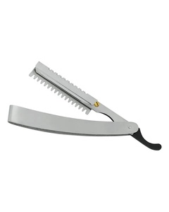 มีดโกนหนวดพรีเมียมสำหรับผู้ชาย ด้ามไม้พับได้ คุณภาพดีเยี่ยม พร้อมใบมีด สำหรับใช้ในร้านเสริมสวย - Product Image 6