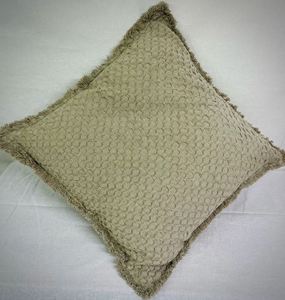 Funda de cojín de algodón con flecos, funda de almohada decorativa del fabricante de la India a precio de mayoreo. - Product Image 2