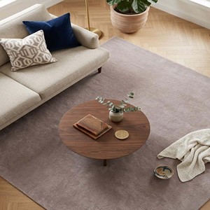 Tapis moderne gris clair uni, doux et moelleux, style minimaliste, fait main, de luxe, pour salon, chambre à coucher, décoration d'appoint, style maison de luxe - Product Image 6