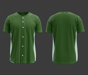 Maillot de baseball par sublimation, vêtements d'équipe personnalisés |   Kit de baseball d'équipe avec logo et numéros personnalisés |   Polyester respirant - Product Image 3