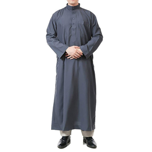 Ropa Islámica para Hombre, Túnicas Árabes, Vestido Musulmán, Moda Saudí, Ropa Árabe, Traje Jubba Thobe, Logotipo Personalizado - Product Image 6
