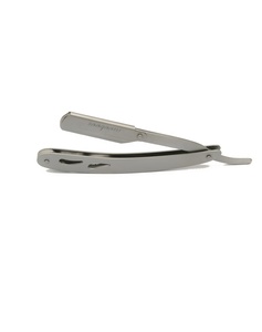 Navaja de Barbero Quirúrgica Tegra de Una Sola Hoja, Más Vendida, Hoja de Acero Inoxidable, Mango Metálico Plegable, Reutilizable, de Alta Calidad, Novedad - Product Image 3