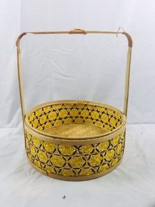 Cesta de Regalo de Bambú de Fábrica Vietnamita, Caja de Embalaje de Regalo de Madera Natural, Fabricante Ecológico al por Mayor para Exportación - Product Image 3