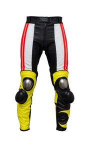 Pantalones de Motociclista de Cuero Hechos a Medida – Protección de Piel de Vacuno de Primera Calidad - Product Image 1