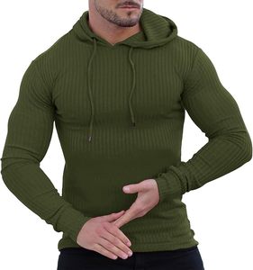 Sudadera Deportiva para Hombre, Corte Ajustado, Tecnología de Alto Rendimiento, Felpa Térmica, Top para Entrenamiento - Product Image 3