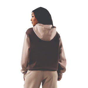 Sweat-shirts d'hiver personnalisés 100 % coton pour streetwear, avec logo brodé, sérigraphie, teinture unie, tissu français, couleur unie - Product Image 4