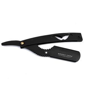 Navaja de Afeitar Profesional para Barbería, Navaja de Afeitar de Acero Inoxidable de Primera Calidad, Navaja Clásica para Cortar Barba y Bigote, Calidad de Salón - Product Image 3
