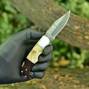 มีดพับพกพาอเนกประสงค์ขนาดเล็กสำหรับตั้งแคมป์ ล่าสัตว์ และเอาตัวรอดกลางแจ้ง ขายดี - Product Image 1