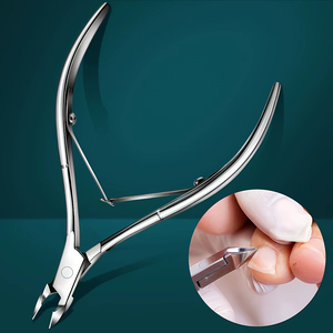 Cuticle Nail Nipper Stainless Steel Cuticle Nipper Precision Manicure & Pedicure <b>Tool</b> for Flawless Dead Skin <b>Removal</b> For Home Us - Product Image 5
