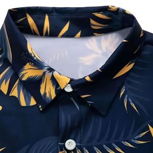 Conjunto de Verano 2026 para Hombre, Casual, Color Sólido, con Bolsillos, Cárdigan de Manga Corta, para Uso Diario - Product Image 3