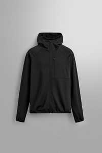 Chaqueta Deportiva de Punto con Capucha y Cremallera Completa para Hombre, Transpirable, Ligera, con Ribetes, Fabricante Mayorista OEM ODM - Product Image 1