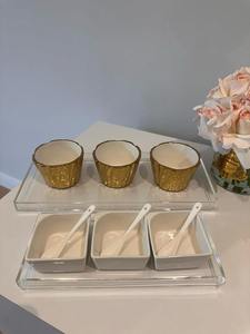 Eco-Friendly Acrylic <b>storage</b> Tray Non-Toxic Food-Grade Tray for Home & Commercial Use - Product Image 2