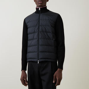 Nuevo Diseño Chaqueta Cárdigan de Invierno para Hombre Azul Marino con Cierre Frontal de Cremallera, Puños Acanalados, Resistente al Viento, Transpirable y Personalizable - Product Image 3