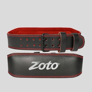 Ceinture de musculation en cuir 10 mm, ceinture de soutien lombaire robuste pour la musculation, ceinture de fitness réglable, commande en gros - Product Image 1