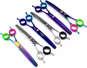 Professional Pet Grooming Scissors For Animal <b>Hair</b> Cutting Pet Grooming Scissors For Smooth And Easy Cutting Professional - Product Image 1