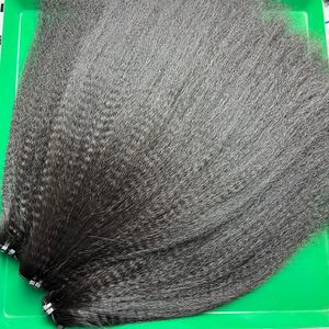 Super pas cher crépus raides faisceaux 100% extensions de cheveux humains vietnamiens crus sans enchevêtrement double dessiné yaki qhair - Product Image 2