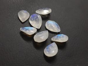 High Quality Natural Rainbow Moonstone Pear Faceted Cut Loose Gemstone <b>Top</b> Quality Moonstone Jewellery Making at Wholesale Price - Product Image 4