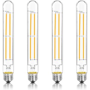 Lampadine LED Vintage Edison Dimmerabili da 8.9 Pollici, Attacco E26, 6W 800LM 2700K Bianco Caldo, T10 T9 AC 120V, Equivalente a 80 Watt, in Vetro Trasparente - Product Image 1