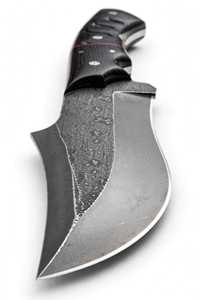 มีดอเนกประสงค์เหล็กดามัสกัสทำมือ ด้ามไม้มะเกลือ - Product Image 4