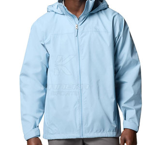 Veste de pluie à capuche d'hiver avec fermeture éclair frontale lisse, écologique et respirante pour homme, pour un usage quotidien - Product Image 5