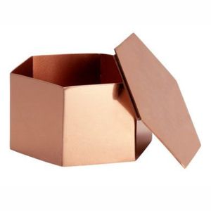 Juego de Recipientes de Cocina de Lujo en Cobre y Latón con Tapa de Madera Hermética, Recipiente Metálico para Almacenar Alimentos, Té, Café, Azúcar y Especias - Product Image 5