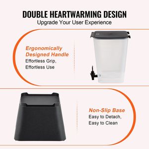 Dispenser per Bevande in Plastica da 5 Galloni con Rubinetto Anti-Goccia per Feste - Dispenser per Tè Freddo, Limonata, Succhi e Bevande - Product Image 6