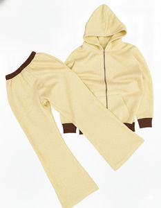 Conjuntos Deportivos de Color Sólido para Adultos con Pedrería, 100% Algodón, Ropa Casual de Calle, Último Diseño para Hombre - Product Image 6