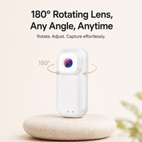 Caméra WiFi compacte à clipser pour les fans de K-pop, les voyages, le vlogging et les moments quotidiens