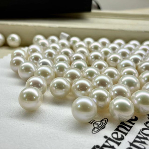 Perlas Edison de Agua Dulce de Alta Calidad de 8-13 mm, Perlas Sueltas Blancas Brillantes para Pendientes - Product Image 2