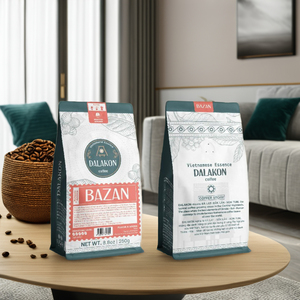 กาแฟบดเวียดนามอาหรับและโรบัสต้าดาลากอนบาซาน250กรัมช็อคโกแลตเข้มและใบทาบาโกแห้ง - Product Image 3