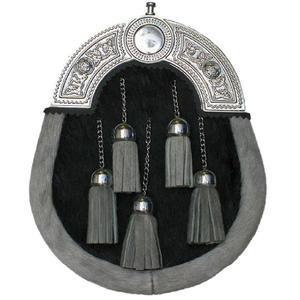 Sporran de piel escocesa auténtica para hombre, hecho a mano con cuero, para eventos culturales, bodas y trajes de kilt, bolsas para sporran. - Product Image 6