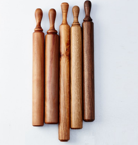 Brown Color Wooden Rolling <b>Pin</b> Board Roti Chapati <b>Maker</b> Handcrafted Durable Kitchen Essential Cooking Rolling <b>Pin</b> - Product Image 1