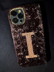 Beaded Mahjong <b>Tiles</b> Design Zipper Closure Type Multi-function Mobile <b>Cover</b>/Pouch Beaded Handmade Mobile Purse Cross Body Chain - Product Image 5