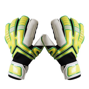 Proveedor Directo de Fábrica, Guantes de Portero de Cuero Profesionales con Logotipo Personalizado, Cómodos, Suaves, de Dedo Completo, Ajustables con Cordones - Product Image 6