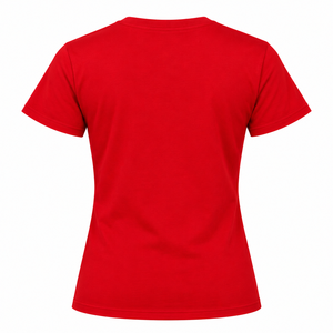 KDP Camiseta de algodón a la moda para mujer, camiseta de manga corta con cuello redondo y estampado gráfico de hermandad, cómoda y ligera, informal para mujer - Product Image 4