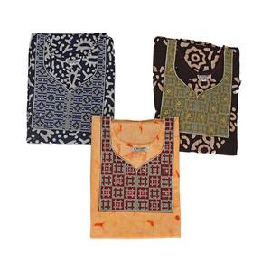 Vêtements de nuit en pur coton doux pour femmes avec broderie élégante Vêtements de nuit prêts à l'exportation - Product Image 6