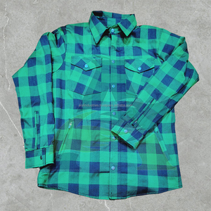 High Quality Custom Motorcycle <b>Flannel</b> Riding Armored Shirt Motorcycle Green Black <b>Flannel</b> Riding Protective Shirt - Product Image 1