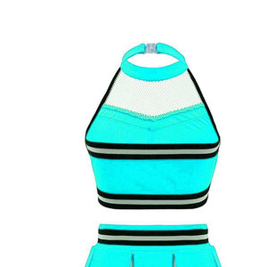 Tenue de cheerleading pour équipe scolaire, vêtements de sport de qualité supérieure, design élégant, tissu flexible, séchage rapide, performance optimale - Product Image 5