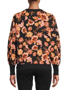 Sweat-shirts à col rond à manches longues pour femmes, style sublimation, anti-rides, tricotés, imprimés rouges, sublimation pour femmes - Product Image 5