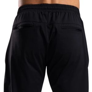 Men's <b>Black</b> Performance Jogger <b>Pants</b> Stretch Athletic Workout Sweatpants Breathable Running Fitness Training Gym Activewear Wear - Product Image 6