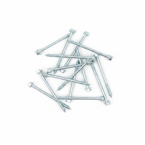 Suministro Directo de Fábrica: Tornillos para Techo de Cabeza Hexagonal Galvanizados en Zinc de Alta Calidad con Arandela de Goma - Product Image 1