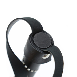 Vente chaude : Fouets en cuir PU personnalisés de différents styles, à bas prix, couleur rose, fouets de bondage par Standard International - Product Image 5