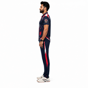 Men's Custom T20 Cricket <b>Kit</b> Sublimated Poly Spandex Jersey and Trousers Professional Team Uniform - Product Image 3