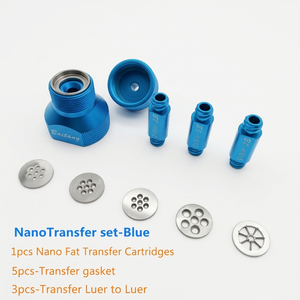 Juego completo de filtros nano para grasa diseñado para purificar el tejido adiposo y mejorar los resultados del injerto de rejuvenecimiento facial. - Product Image 5