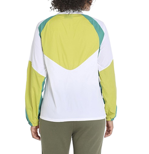 OEM <b>Ladies</b> Outdoor Casual Colorblock Sportswear Windproof Patchwork Zip Up Windbreaker <b>Jacket</b> - Product Image 2